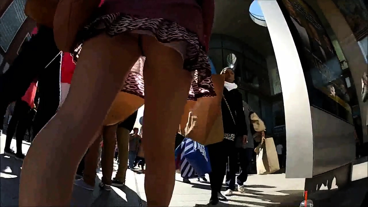 Street Voyeur Following Attractive Amateur Babes Upskirt Video at Porn Lib