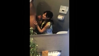 Public Toilet Blowjob - Pigtailed Asian Teen Gives A Hot Blowjob In A Public Toilet Video at Porn  Lib